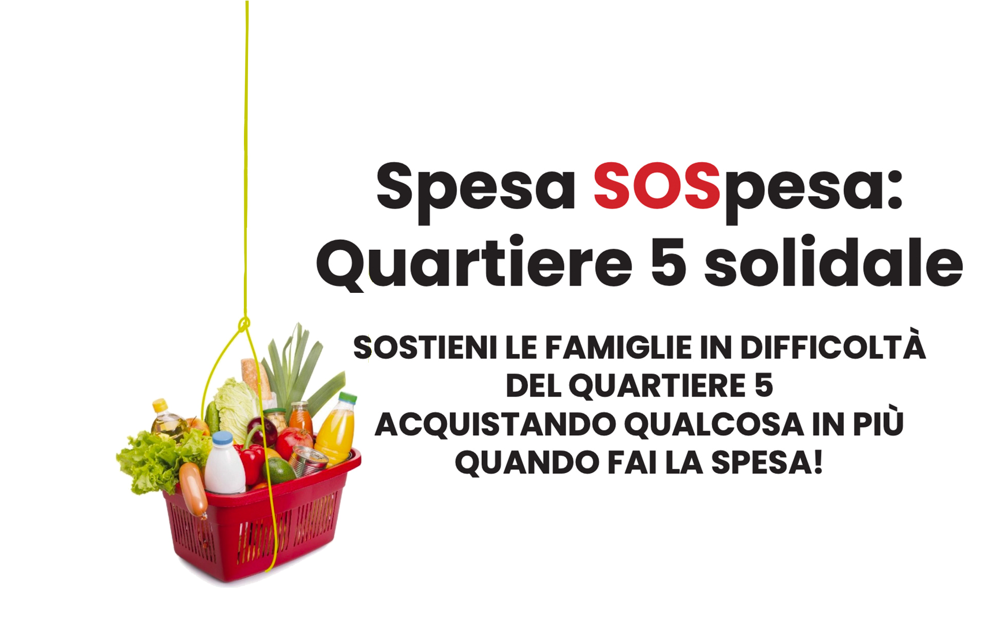 Spesa SOSpesa: Quartiere 5 solidale