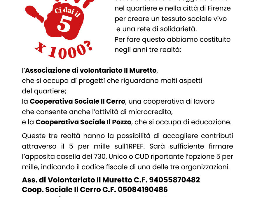Ci dai il 5… X 1000?