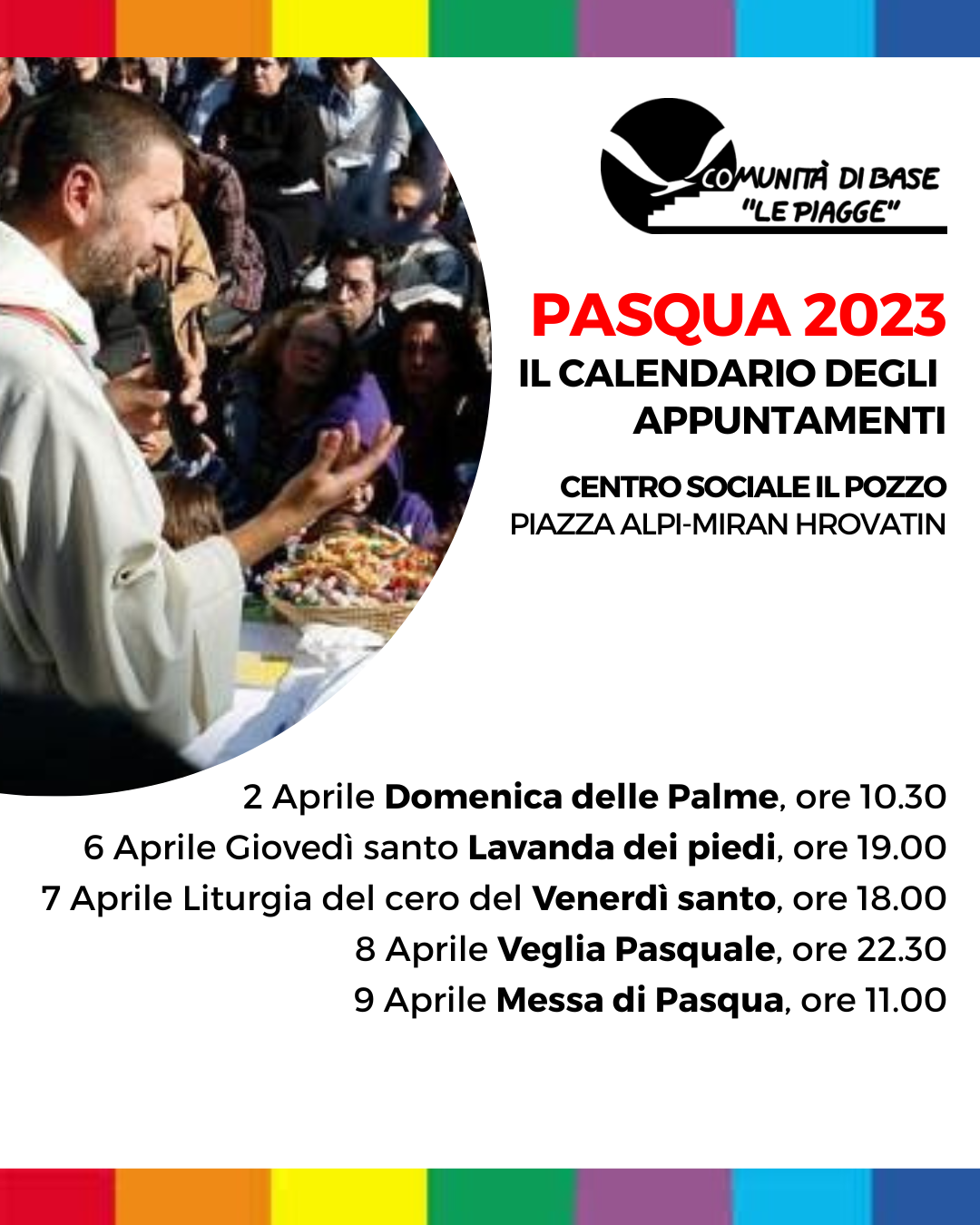 Pasqua 2023: gli appuntamenti con la spiritualità