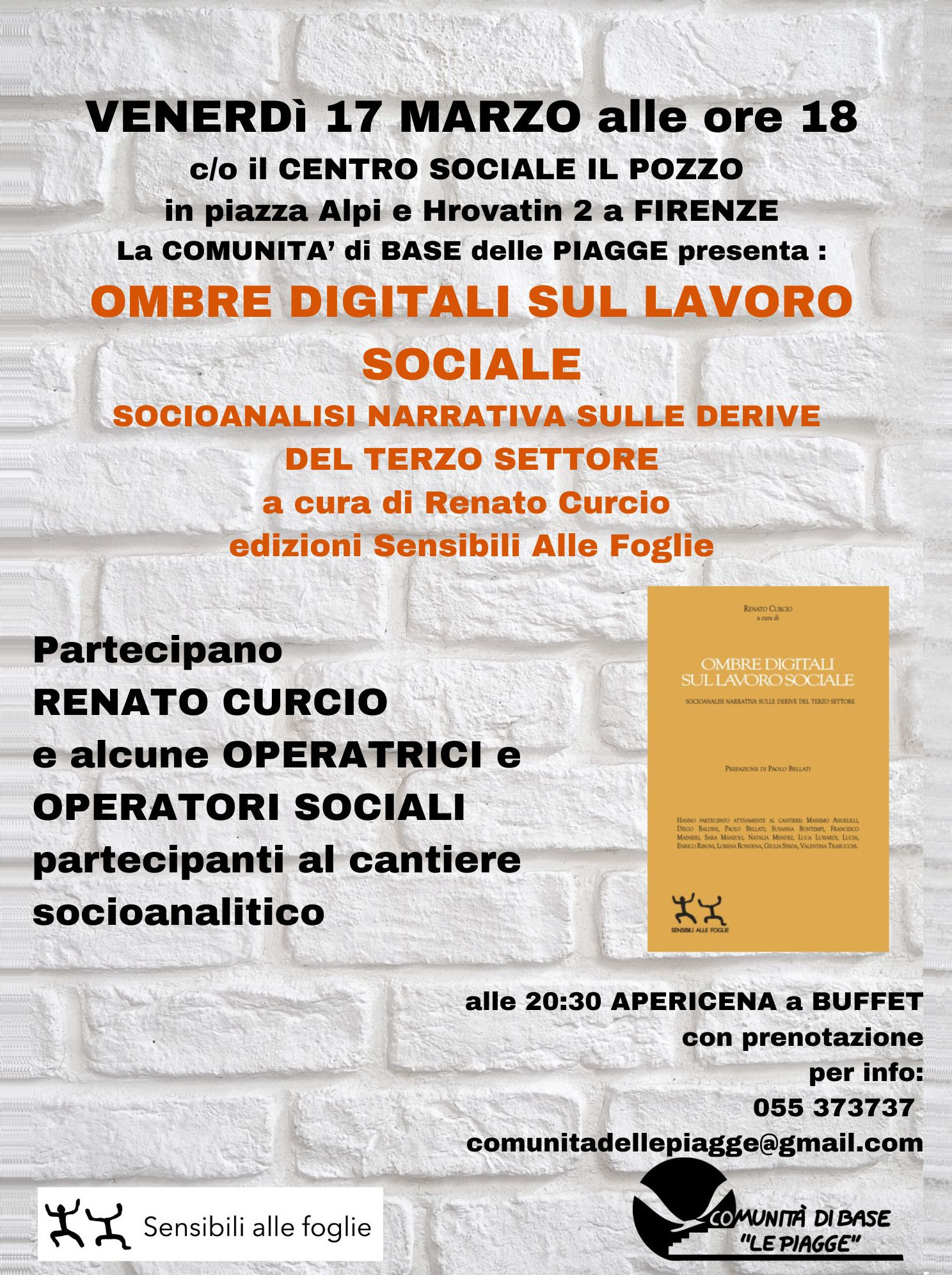 “Ombre Digitali sul lavoro sociale” di Renato Curcio – AUDIO della presentazione