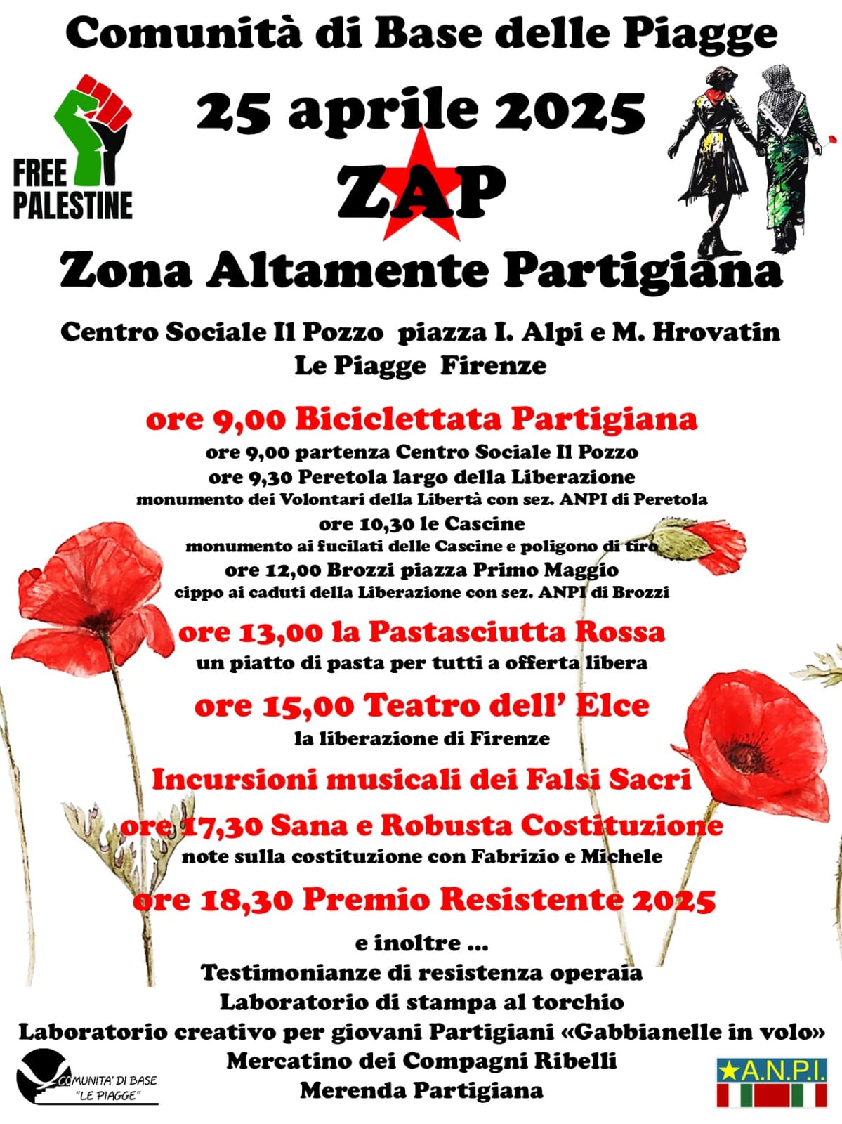 ZAP Zona Altamente Partigiana 25 aprile 2025